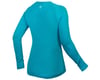Image 2 for Endura Women's BaaBaa Blend Long Sleeve Base Layer (Pacific Blue) (M)